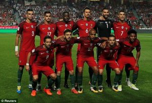 PORTUGAL team football 2018