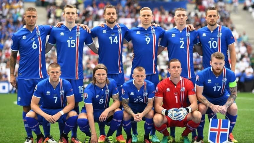 ICELAND team football 2018